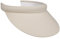 Lipodo Damen Visor - Sport Cap mit Schirm in One Size (54-60 cm) - unifarbene Sonnenblende aus 100% Baumwolle mit Frotteeband - Sonnencap Frauen Golf, Tennis oder Freizeit - Sommer beige One Size