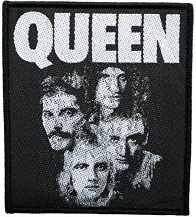 Queen Band Logo Aufnäher Patch Gewebt & Lizenziert !!