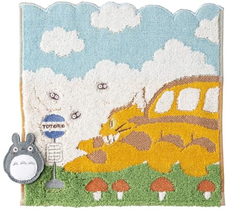 Marushin Mini-Handtuch Studio Ghibli My Neighbor Totoro, 25 x 25 cm aus Japan