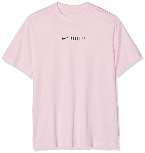 Nike Dry Tee Db Athlete SM, Maglietta Uomo, Rosa (Pink Foam/Black), XL