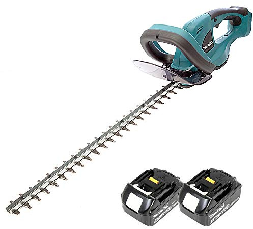 Makita DUH523 18V Cordless Li-ion Hedge Trimmer 52cm/20.5 With 2 x 5Ah Batteries