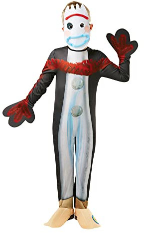 Rubies- Toy Story Forky Disfraz, dibujo animado, Color blanco, 3-4 (Rubie's 3003323-4)