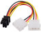 chenyang CY Dual Ports 4Pin 6 Pin EPS 12V Grafikkarte Netzteil Adapter Konverterkabel