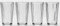 Flamefield Crystaline Tall Acrylic Tumblers 450ml 4 Pack