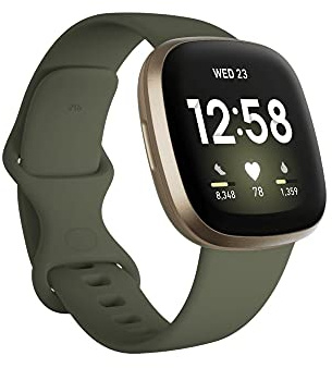 Fitbit Versa 3 AMOLED Gold GPS (satellite)