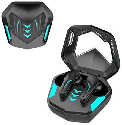 MSQNB Casque Bluetooth sans Fil, Casque Bluetooth sans Fil Bluetooth sans Fil, 5,1 Casque De Jeu De Jeux Stéréo De Jeu De Jeux De Latence