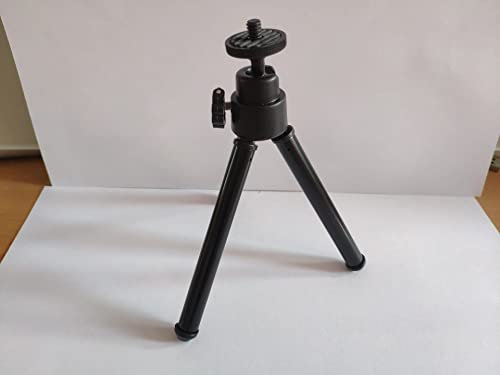 JOYACCESS Webcam Stand, Support de Caméra en Portable et Réglable pour Webcam, Noir