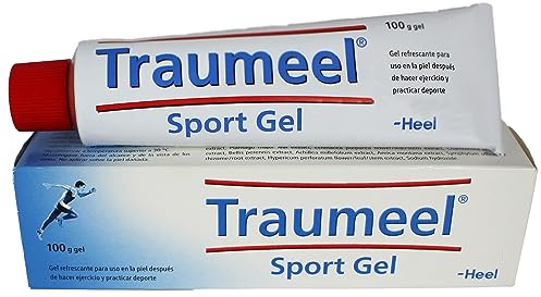 Heel Traumeel Sport Gel Refrescante para Tensión Muscular, 100 g | Formulado con 10 Extractos de Plantas, Textura no Grasa, Rápida Absorción