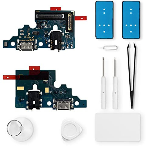 Eonpam Charging Port Replacement for Samsung Galaxy A51 Charger Port Microphone Headphone Jack with Repair Kit