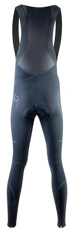 NALINI 02957801100C000.10 B0W Pista Bib Tight Uomo Calzamaglia Nero/Blu M