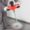 Vinnyooc 1500W 220V Mezclador de hormigón mezclador de mano portátil eléctrico concreto cemento mezclador profesional mortero 6 velocidades ajustables