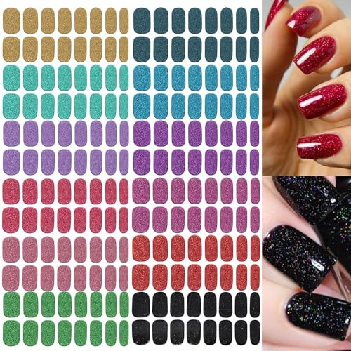 NAILDOKI Nagelfolie, Nagelsticker Nagelkunst Sticker Nail art Selbstklebend, Maniküre Sticker Schöne Mode DIY Dekoration