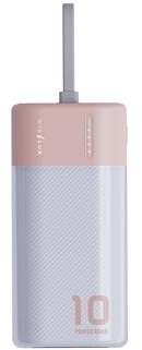 WYE Mini Portable PD20W Power Bank - 10000mAh Capacity, Slim, Light Design, Pocket Size, Multiple Color Options (Rose Gold, 10,000 mAh)