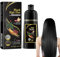 Dyceittdia Haarfärbeshampoo, 100ml Shampoo für gefärbtes Haar, Glättendes Shampoo, Hair Dye Shampoo 3-in-1, Reinigendes & reparierendes Shampoo, Schwarz, hair3