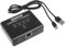 HUAREW Switch Ethernet 1 à 4, Switch RJ45 Splitter, 4 Ports 1000Mbps Commutateur Ethernet avec Cordon d'alimentation USB C pour Ordinateur, Hub, Routeur, Décodeur, Télévision Numérique