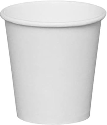 Fgnuay 1.4 X 2 Inch White Small Premium Quality Paper Cups, Disposable Mini Bathroom Mouthwash Cups - Eco-Friendly and Versatile for Your Home, Office,Café,Work (3 oz. - 100 Count)
