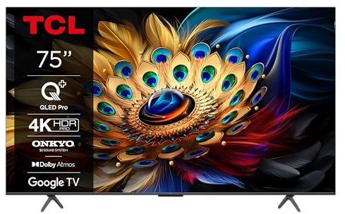 75QLED780-TCL QLED780 Series TV 190,5 cm (75) 4K Ultra HD Smart TV Noir 450 CD/m²