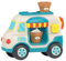 Fenteer Bubble Machine Bath Toys,Ice Cream Foam Tub Machine Maker,Cute Include 2 Cones,Shower Toys,Interactive Play for Boys,Birthday , Blue