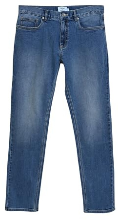 Farah - Men's Jeans, Elm Regular Fit Denim with Stretch, Slim Straight Leg, Casual Trousers