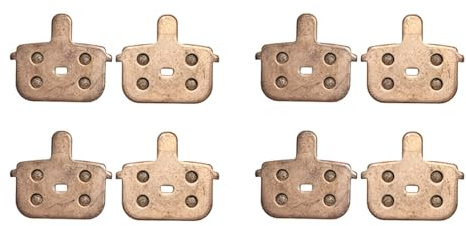 ziyany Bremsbelagersatz, kompatibel mit Ninebot MAX G3 Elektroroller, Scheibenbremse, Metallteile, Zubehör(8 Pcs)