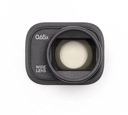 WJYOZSA for DJI Mini 3 Pro Weitwinkelobjektiv, das Sichtfeld von 81,5° auf 114° erweitert. for Fotos 75° bis 100°. for Videos. for Mini3 Einfach zu reparieren