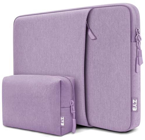 ZYB Laptophülle 14 Zoll Laptoptasche 14 Zoll für 14 Laptop/MacBook Air 15 | Wasserdicht Laptophülle 14 Zoll für Mac Air 15 Lenovo Thinkpad Ideapad HP Acer Asus Dell etc 14 Notebook Sleeve Lila