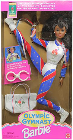 Olympic Gymnast Barbie Doll AA - 1996 Atlanta Olympic Games (1995) by Barbie