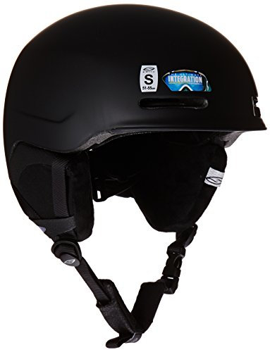 Smith Optics Erwachsene Ski- und Snowboardhelm Maze-AD, Matte Black 13, E006349MX5155