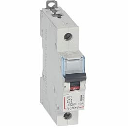 407646 Disjoncteur Unipolaire 1a - 1p Courbe C - 6/10ka - à Vis - Legrand Dx3