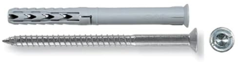 Tassello prolungato in nylon impronta Torx 10x80mm