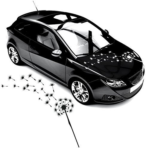 Auto Tattoo Pusteblume Florales Design Blumen Motiv Aufkleber Kfz | KB297