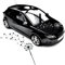 Auto Tattoo Pusteblume Florales Design Blumen Motiv Aufkleber Kfz | KB297