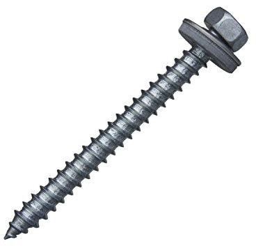 100 Fassadenbauschrauben 6,5x75mm VA2 EPDM Edelstahl Trapezblech Wellblechplatte