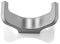 SO-TECH® Garderobenhaken BILL exklusiver Kleiderhaken Wandhaken Chrom matt (klein)