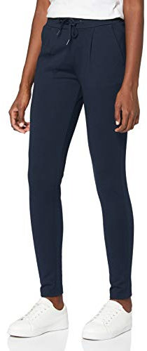 ICHI IHKATE PA2 Damen Sweathose Sweatpants Relaxhose mit Stretch Schmaler Schnitt mit Elastikbund, Größe:XS, Farbe:Total Eclipse (14044)