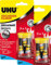 UHU Sekundenkleber Blitzschnell Minis (3 x 1 g (2er Set), Minis - Gel)