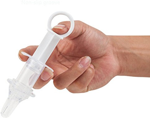 Isuper Seringue à Médicaments pour Bébé - Tétine Médicale - Kit de Soins du Corps avec Seringue et Verre Doseur - Aide Parentale pour Nourrir les Jeunes Enfants