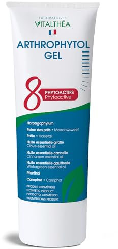 ARTHROPHYTOL - Gel de Massage Articulations & Muscles - 8 Actifs Naturels - Harpagophytum & Huiles Essentielles & Menthol & Camphre - Soulage instantanément et durablement - Laboratoires Vitalthéa