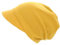 dy_mode Damen Schirmmütze Beanie Mütze mit Schirm Kappe - BM118 (BM118-Gelb)