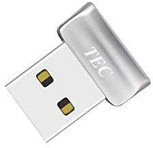 TEC Mini USB Fingerprint Reader for Windows 10 Hello, Te-FPA2 Bio-Metric Fingerprint Scanner PC Dongle for Password-Free and File Encryption, 360° Touch Speedy Matching Security Key