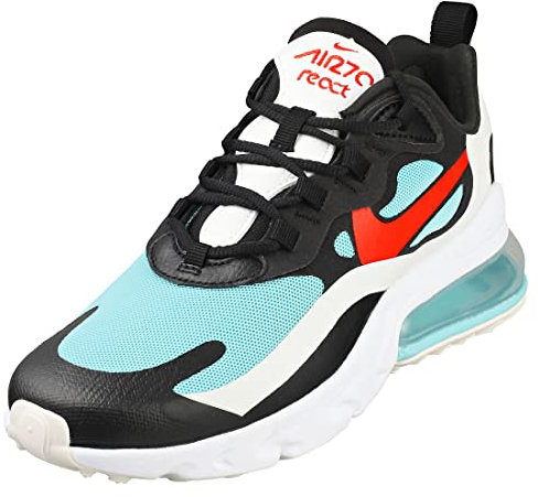 Nike Air Max 270 React DA4288-001 Black/Chile Red-Bleached Aqua 41 EU