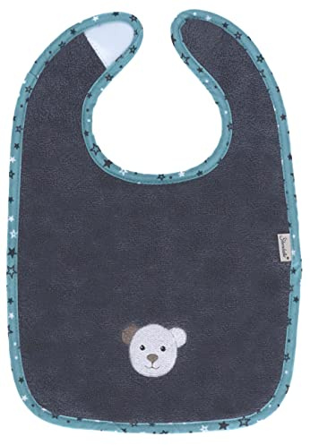 Sterntaler Unisex Baby Plastik-Klettlätzchen Einheitsgröße EU