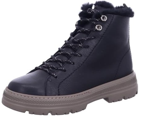 Paul Green Boots 5287-014, Glattleder, Schwarz, Damen EU 9/43