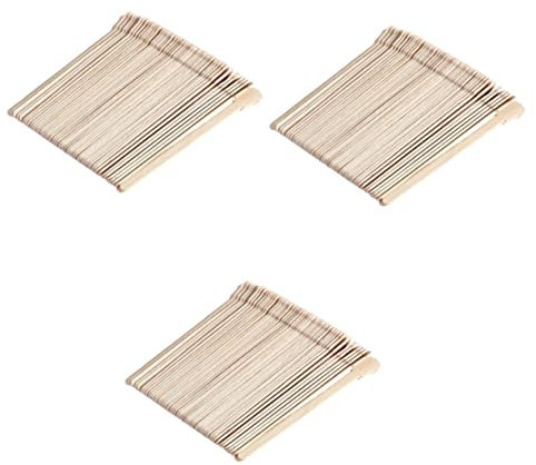 FRCOLOR 150 Stk Wachsapplikator Aus Holz Brauenwachsstifte Spachtel Zum Wachsen Wachsset Für Augenbrauen Stäbchen Zur Entfernung Von Gesichtshaaren Hölzern Einweg Haarentfernungsstift
