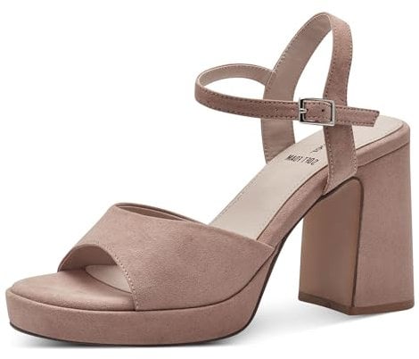 s.Oliver 5-28319-42, Sandali con Tacco Donna, Rosa Antico, 41 EU