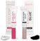 Renata Beauty Pack de 2, Colle pour Cils Transparente & Noire, Imperméable, Tenue Forte 24h, Tubes à Double Usage, Hypoallergénique, Professionnelle, Adhésif Polyvalent pour tous les Cils, 2x4ml