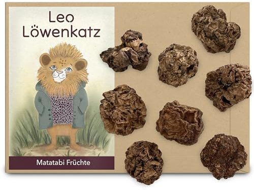 LEO LÖWENKATZ Frutti Matatabi (più intensi di bastoncini Matatabi, erba gatta sfusa o giocattolo per gatti valeriana)