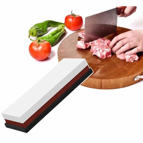 Affûteurs manuels Pierre à aiguiser les couteaux avec base antidérapante, Accueil Aiguiseur professionnel pour couteaux de cuisine, Aiguisoir à ciseaux pour trancher les fruits, couper les os, couteau