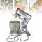LSBHPPD Batteur sur Socle Professionnel,Batteur sur Socle à 3 Vitesses, Mélangeur Alimentaire Commercial avec Bol à Mélanger,Mélangeur Alimentaire Robuste Multi,10L