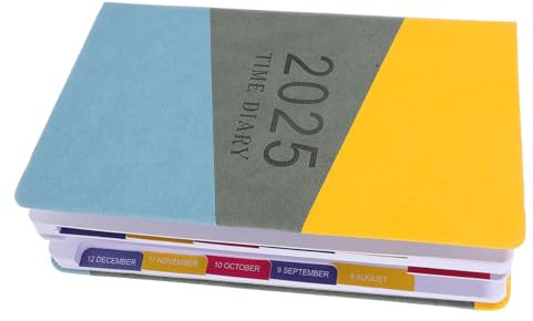 DIYEAH Tagesplaner Mit Terminkalender-notizbuch Verschleißfestes Schreibheft Als Tagesplaner-organizer Und Monatsplaner-notizbuch Notizbuch Für Planung Und Organisation